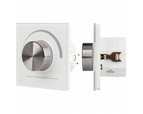 Панель-диммера роторная встраиваемая Arlight Rotary SR-2836N-B-RF-IN (220V, DIM)
