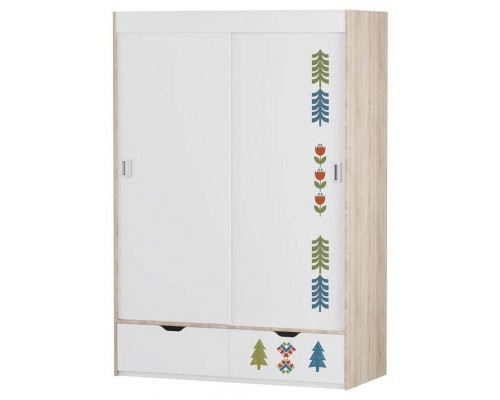 Шкаф-купе Маша и Медведь Folk