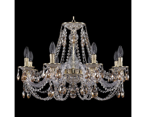 Подвесная люстра Bohemia Ivele Crystal 1606 16106/8/240 GW K721