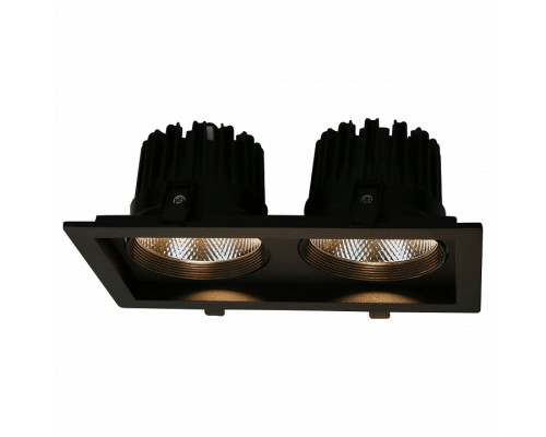 Встраиваемый светильник Arte Lamp Privato A7018PL-2BK