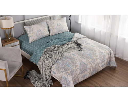 Постельное белье с одеялом евростандарт Ришелье №7