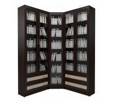 Шкаф книжный Мебелайн-39