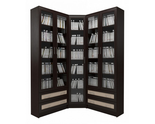 Шкаф книжный Мебелайн-39