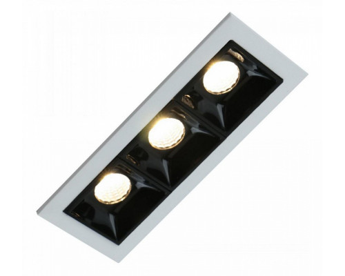Встраиваемый светильник Arte Lamp Grill A3153PL-3BK