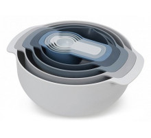 Набор из 9 мерных емкостей (28.5x28.5x14.5 см) Nest 9 Plus Sky 40101