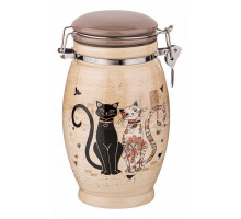 Банка для пищевых продуктов (1.2 л) Парижские Коты 358-1725