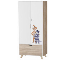 Шкаф платяной Простоквашино Скандинавик