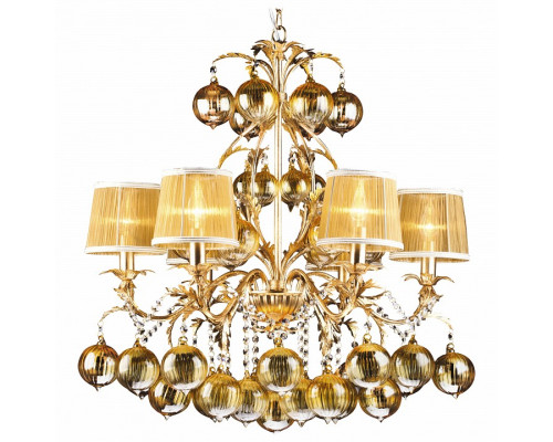 Подвесная люстра Arte Lamp Monarch A1199LM-6GO