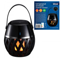 Фонарь кемпинговый Uniel Flame Black UL-00006768