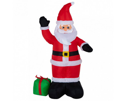 Дед Мороз световой (1.2 м) с подарком NN-511 511-054