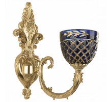 Бра Bohemia Ivele Crystal 7109 7109B15/1/210 G P1 U Amber-Blue/H-1J