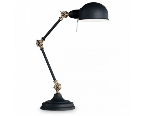 Настольная лампа офисная Ideal Lux Truman TRUMAN TL1 NERO