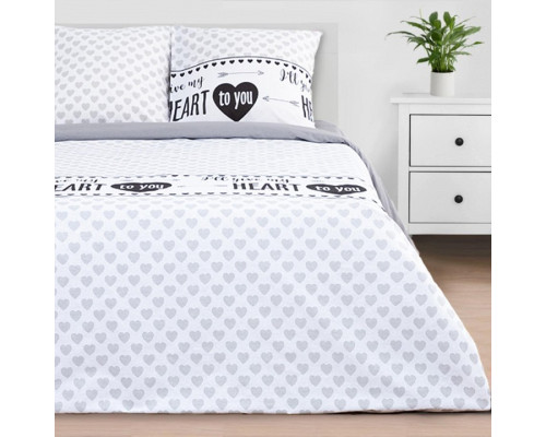 Постельное белье евростандарт My heart