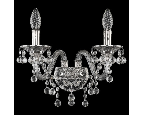 Бра Bohemia Ivele Crystal 1610 16109B/2/165 Ni