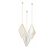 Набор из 3 зеркал настенных (17.5x4x29 см) Dima 358777-221