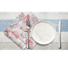 Набор из 2 салфеток (45x45 см) Птички