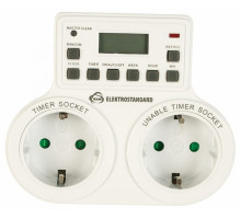 Розетка с таймером Elektrostandard TMH-E-5 a026138