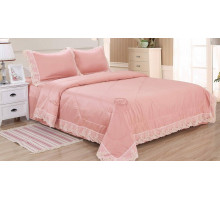 Постельное белье с одеялом семейное Тиара