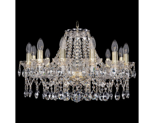 Подвесная люстра Bohemia Ivele Crystal 1413 1413/12/220/G