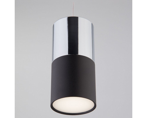 Подвесной светильник Eurosvet Mini Topper 50146/1 хром/черный