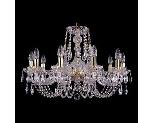 Подвесная люстра Bohemia Ivele Crystal 1406 1406/10/240/G