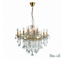 Подвесная люстра Ideal Lux FLORIAN FLORIAN SP12 ORO