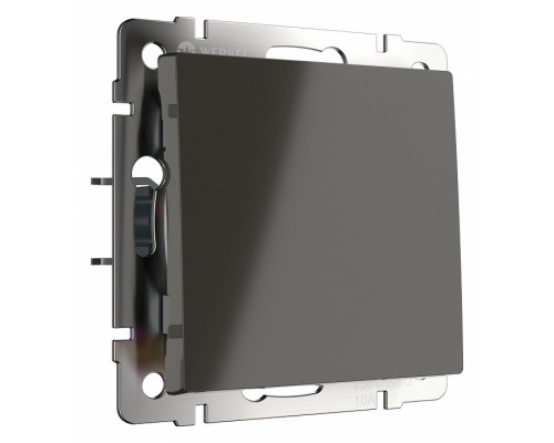 Выключатель проходной одноклавишный без рамки Werkel серо-коричневый W1112007