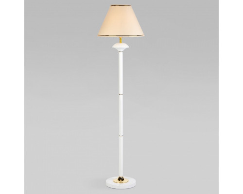 Торшер Eurosvet Lorenzo 01086/1 глянцевый белый