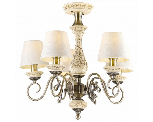 Подвесная люстра Arte Lamp Ivory A9070PL-5AB