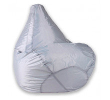 Кресло-мешок Серое Оксфорд L