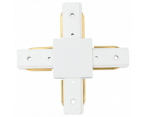 Соединитель лент X-образный жесткий DeMarkt Con 2 CON 2X WT