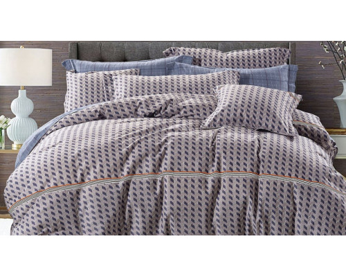 Постельное белье семейное Satin de Luxe Ромбикус