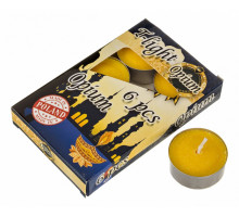 Набор из 6 свечей ароматических (4x2 см) Опиум 348-497