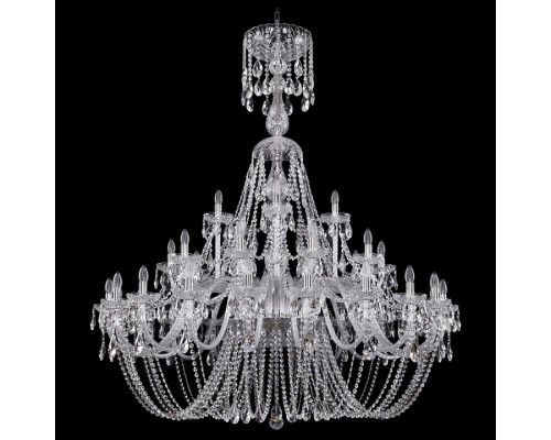 Подвесная люстра Bohemia Ivele Crystal 1406 1406/20+10+5/530/XL-170/Ni