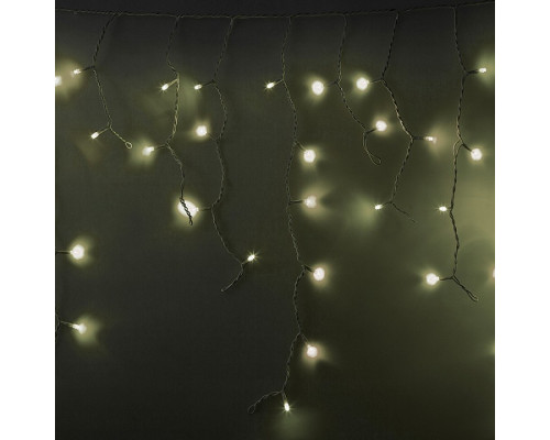 Бахрома световая [5.6x0.9 м] КАУЧУК 255-266