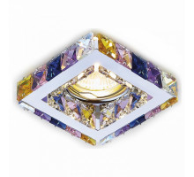 Встраиваемый светильник Ambrella Crystal 3 K110 RA/CH