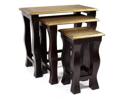 Набор из 3 столов журнальных Secret De Maison Brahma (mod. ND-009)