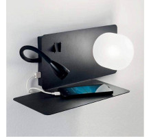 Бра с подсветкой Ideal Lux Book-1 BOOK-1 AP NERO