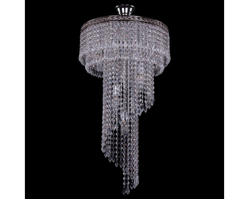 Люстра на штанге Bohemia Ivele Crystal 8311 8311/40-70/Ni