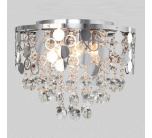 Подвесной светильник Eurosvet Lianna 10114/6 хром/прозрачный хрусталь Strotskis