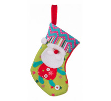 Елочная игрушка (8х6х16 см) Сапожок 796-121