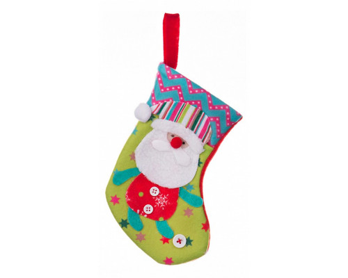 Елочная игрушка (8х6х16 см) Сапожок 796-121