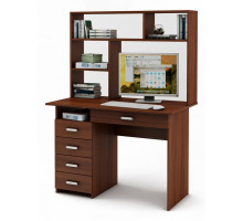 Стол компьютерный Лайт-4Я СН