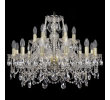 Подвесная люстра Bohemia Ivele Crystal 1411 1411/12+6/240/G