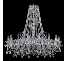 Подвесная люстра Bohemia Ivele Crystal 1411 1411/18/400/h-113/Ni