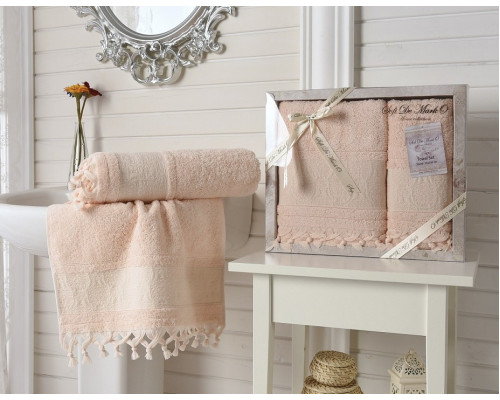 Набор из 2 полотенец для ванной Damask Kozali S.098аб