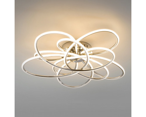 Потолочная люстра Eurosvet Spring 90143/5 хром 216W