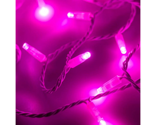 Гирлянда нить [10 м] String ARD-STRING-CLASSIC-10000-WHITE-100LED-STD PINK (230V, 7W)