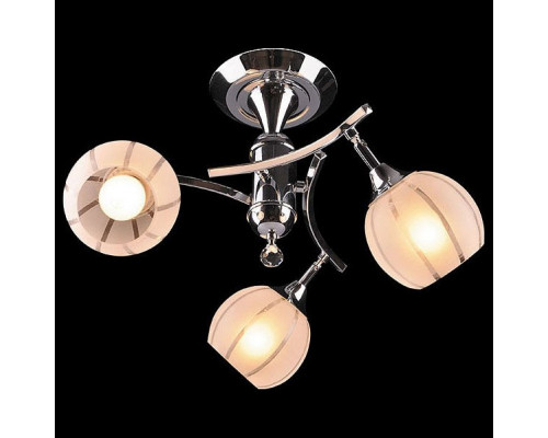 Люстра на штанге Eurosvet Libre 3353/3 хром/белый