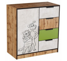 Комод Простоквашино Лофт